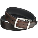 Nautica Men's 1 3/8" Reversible Casual Belt, Brown/Black, 40