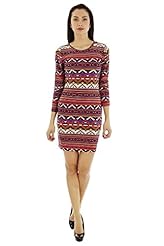 General Print Cotton/Polyester/Spandex/Knit Evening Dress 