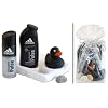 handverpacktes Geschenke Set Cool Man mit Adidas Dynamic Pulse Duschbad sowie Deospray