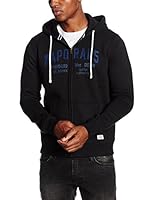 Kaporal Sudadera con Cierre (Negro)