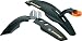 SKS Rowdy Front and Rear Bicycle Fender Set (Black, 20-24 Inch)