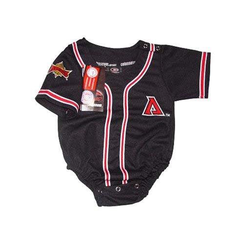 Buy San Diego State Univeristy Aztecs NCAA Baseball Infant baby Onesie Jersey Medium 6-9 months by Colosseum
