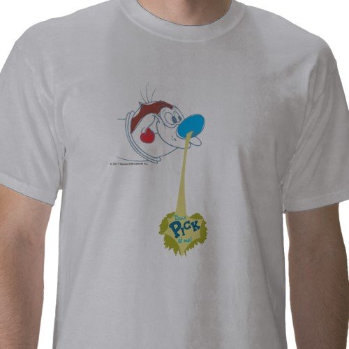 Ren & Stimpy: Don't Pick At Me Tee - Mens