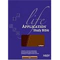 Life Application Study Bible: New King James Version, Tutone Leatherlike Brown/Tan book cover