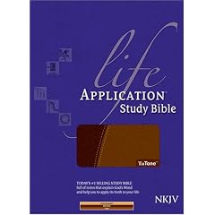 Life Application Study Bible NKJV, TuTone