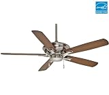 41qcsNENBcL. SL160 Casablanca Fan C38U45K 54 Academy Designer Energy Star Indoor Brushed Nickel Ceiling Fan