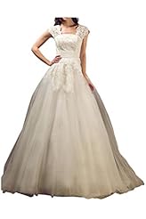 Lace-Up Vintage Satin Spaghetti Strap Natural   Waistline   Ball Gown Wedding Dress 