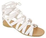 LACE UP GLADIATOR SANDAL