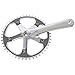 Origin8 Square Top Track Single Speed Bicycle Crankset - Silver 170mm x 46T Origin8 Square Top Track Single Speed Bicycle Crankset - Silver 170mm x 46T