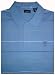 Men's Izod Polo Shirt Size Xl - Xxl Blue Striped Short Sleeved