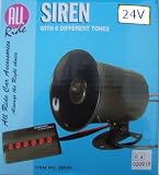 Review ROCKET RADIO © COPYRIGHT  / ROCKET RADIO - 6 Tone Police Car Truck Siren 24 Volt
