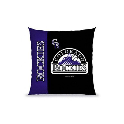 Colorado Rockies 27 inch Vertical Stitch Floor Pillow