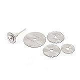 uxcell ディスクホイール　ドレメル　HSS鋼　金属　ミニドリル　6個入り　切断鋸　 シャン径3.2mm