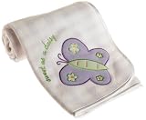Lambs & Ivy Sweet as a Daisy Fleece Blanket with applique