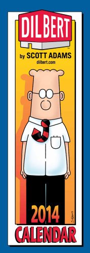 Dilbert 2014 Slimline Calendar