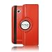 HTC Flyer/ EVO View 4G Folio Multi Angle Stand Up Synthetic Leather Case Cover W/Pen Holder Red Bran