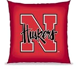 Nebraska Cornhuskers Team Toss Pillow