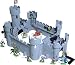 Toyway Timpo Knight's Castle And Drawbridge_s-1