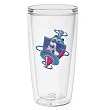 Hanukkah Dreidel 16 oz Insulated Beverage Tumbler, Clear