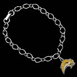 Buffalo Sabres Ladies Silver-Tone Charm Bracelet