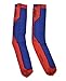 Marvel Socks-Licensed SpiderMan Mens CrewSocks(10-13)-Moisture Control Fibers
