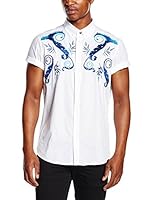 Versace Jeans Camisa Hombre (Blanco)
