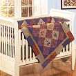 Baby Crib Bedding Set - 4 Piece Bedding Set - Hannah Crib Set - Free Shipping