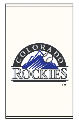 Roller Shades MLB Colorado Rockies Primary Logo - Off-White Background 0558_0002