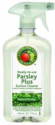 Earth Friendly Products Parsley Plus Surface Cleaner, 17-Ounce Bottle (Pack of 6)