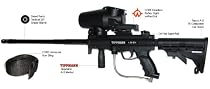 Tippmann A5 Sniper Paintball Gun Kit