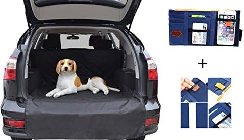 BLISHE Car Boot Liner Dust Dirt Protector Cover Pet Dog Bed Mat Waterproof Dog Rear Back Seat Cover Car Storage for Free