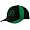 Zephyr Notre Dame Fighting Irish Black Trainer Fitted Hat