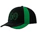 Zephyr Notre Dame Fighting Irish Black Trainer Fitted Hat