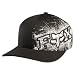 Fox Casquette Dashes Flexfit Noir Taille S/M