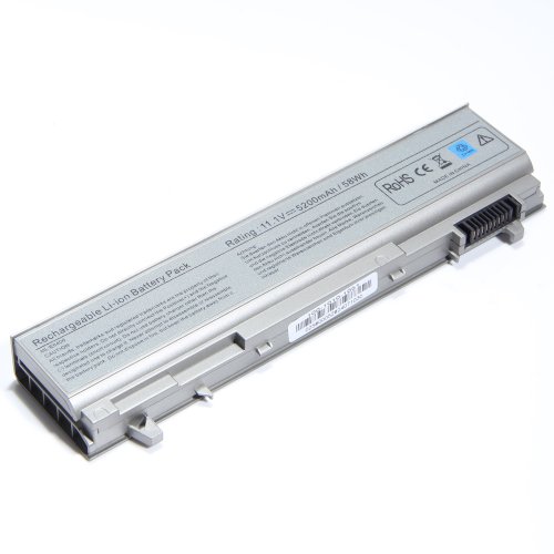ATC 11.1v, 6 Cells, 5200mAh/5.2A, High Capacity Battery for DELL Latitude E6400, Latitude E6500, precision M2400, precision M4400 series Brand New Repalce PT434, PT435, PT436, PT437, KY477, KY265, KY266, KY268, FU268, FU274, FU571, MN632, MP303, MP307, NM631, NM633