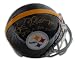 Autographed Rocky Bleier Pittsburgh Steelers Proline Throwback Helmet Inscribed Sb Ix X Xiii Xiv
