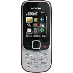 Nokia 2330 classic deep red (Bluetooth, E-Mail) Handy