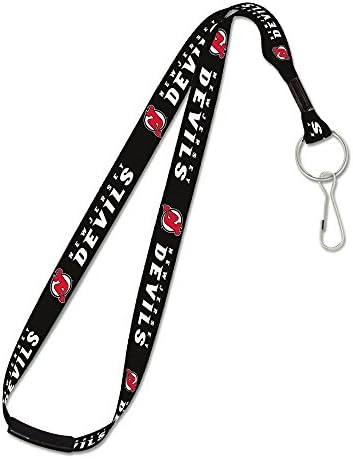 WinCraft NHL New Jersey Devils Lanyard with Breakaway, 3/4"