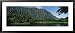 Pond in a Garden, Hoomaluhia Botanical Garden, Kaneohe, Oahu, Hawaii, USA Framed Art Poster Print by Panoramic Images, 43x19