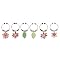Holly Days Wine Marker Set of 6