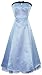 50's Strapless Satin Formal Bridesmaid Prom Dress, 2X, Ice