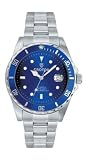 Croton Automatic Diver Mens Watch Blue Dial