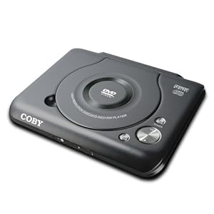 Coby DVD209BLK Ultra-Compact DVD Player Black