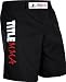 TITLE MMA Vertical Quad Flex Fight Shorts, Black, Medium