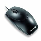 Optical Mouse with Scroll Wheel PS2/USB Business Std Design Black