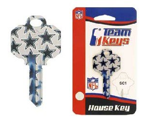 Schlage NFL House Key - Dallas Cowboys