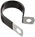 KMC Stampings COV Series Steel Loop Hose Clamp, Vinyl Coated, 1-1/4