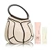 Body by Victoria for Women Almost Naked 3 Piece Set Includes: 1.0 oz Eau de Parfum Spray + 3.4 oz Almost Naked Medium Body Hydrator + Nude Handbag