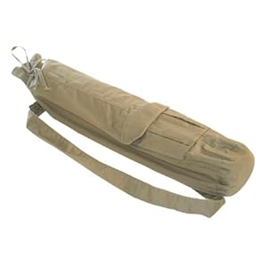 j/fit Olive Cotton Pocket Yoga Mat Bag