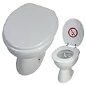 WC-Sitz MDF Nichtraucher Rauchen Verboten Toilettensitz
